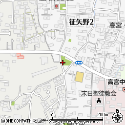 長野県松本市征矢野2丁目6周辺の地図