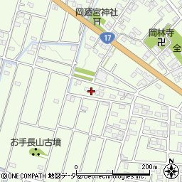 埼玉県深谷市岡3030周辺の地図