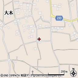 茨城県下妻市大木1872周辺の地図
