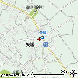 群馬県藤岡市矢場655周辺の地図