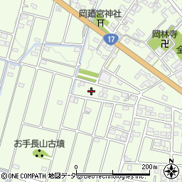 埼玉県深谷市岡3029周辺の地図