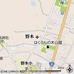 栃木県下都賀郡野木町野木2420-1周辺の地図