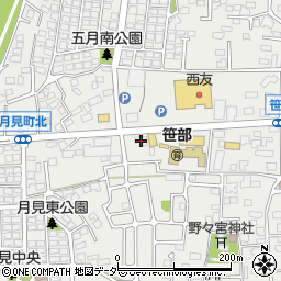 サカイ引越センター松本支社周辺の地図