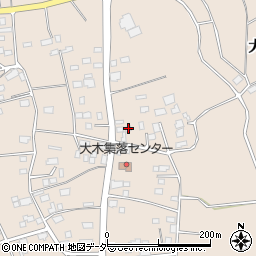 茨城県下妻市大木637周辺の地図