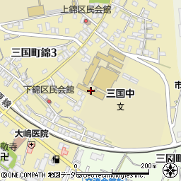 坂井市立三国中学校周辺の地図