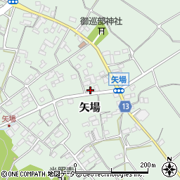 群馬県藤岡市矢場681-1周辺の地図