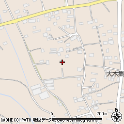 茨城県下妻市大木732周辺の地図