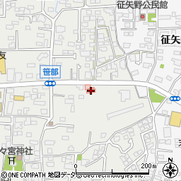 唐沢内科小児科医院周辺の地図