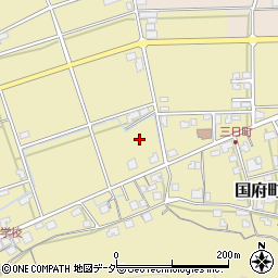 岐阜県高山市国府町三日町周辺の地図