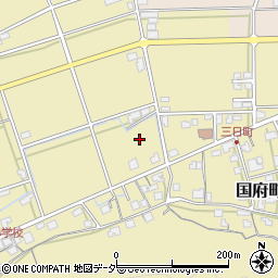 岐阜県高山市国府町三日町周辺の地図