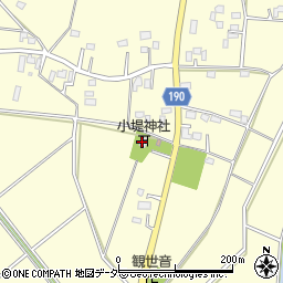茨城県古河市小堤1175周辺の地図