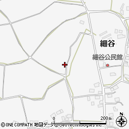 茨城県石岡市細谷周辺の地図