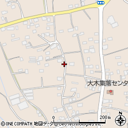 茨城県下妻市大木734周辺の地図