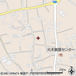 茨城県下妻市大木697周辺の地図