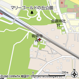 宥勝寺周辺の地図