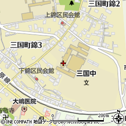 福井県坂井市三国町錦周辺の地図