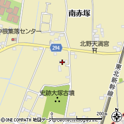 栃木県下都賀郡野木町南赤塚1175周辺の地図