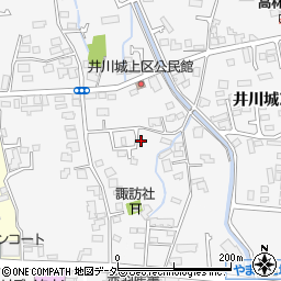 中田稲荷周辺の地図