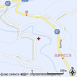 長野県松本市入山辺7971-1周辺の地図