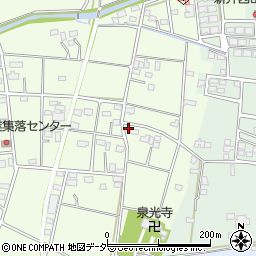 埼玉県深谷市上敷免458周辺の地図