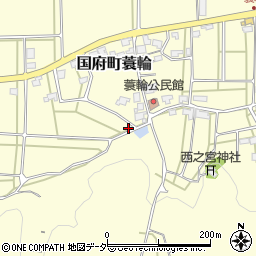 岐阜県高山市国府町蓑輪281周辺の地図