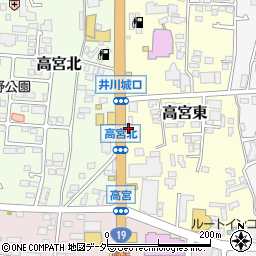 長野県松本市高宮東5-16周辺の地図