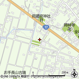埼玉県深谷市岡3026周辺の地図