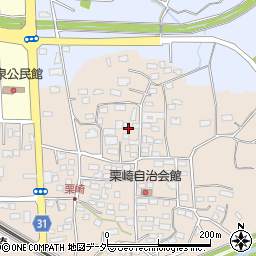 埼玉県本庄市栗崎周辺の地図