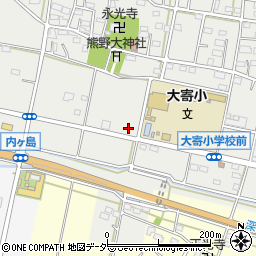 埼玉県深谷市内ケ島31周辺の地図