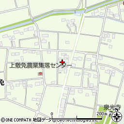 埼玉県深谷市上敷免416周辺の地図