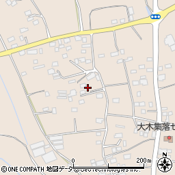 茨城県下妻市大木735周辺の地図
