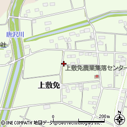 埼玉県深谷市上敷免220周辺の地図