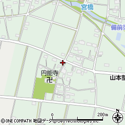 埼玉県深谷市高畑384周辺の地図
