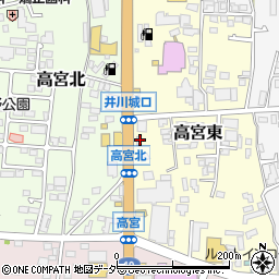 オーデリック株式会社　松本営業所周辺の地図