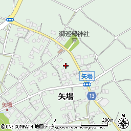 群馬県藤岡市矢場691周辺の地図