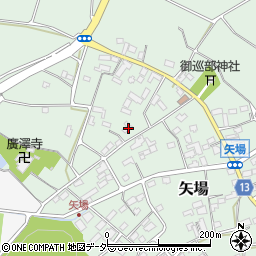 群馬県藤岡市矢場716周辺の地図