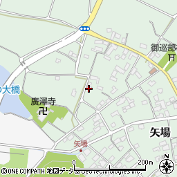 群馬県藤岡市矢場722周辺の地図