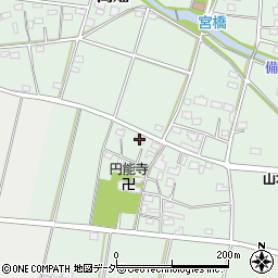 埼玉県深谷市高畑383周辺の地図