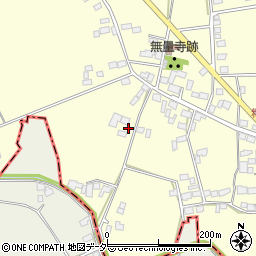茨城県結城市粕礼周辺の地図