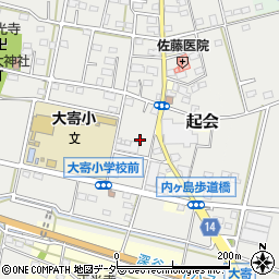 埼玉県深谷市内ケ島731周辺の地図