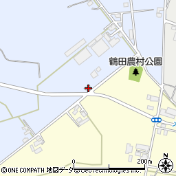 茨城県小美玉市鶴田1229周辺の地図