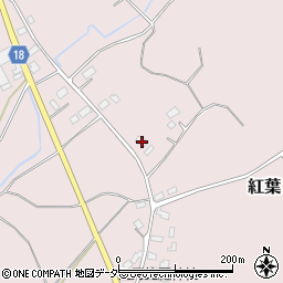 茨城県鉾田市紅葉824-2周辺の地図
