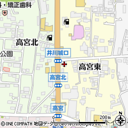 長野銀行高宮支店周辺の地図