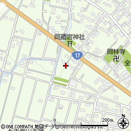 埼玉県深谷市岡3005周辺の地図