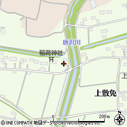 埼玉県深谷市上敷免206周辺の地図