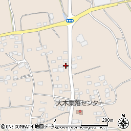 茨城県下妻市大木682周辺の地図
