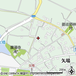 群馬県藤岡市矢場710周辺の地図