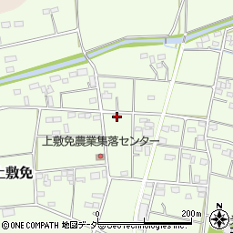 埼玉県深谷市上敷免433周辺の地図