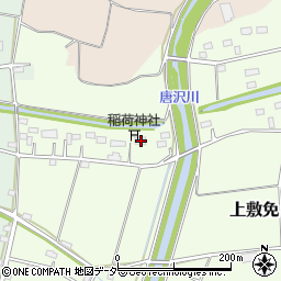 埼玉県深谷市上敷免174周辺の地図