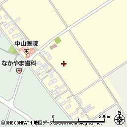 茨城県下妻市中郷周辺の地図